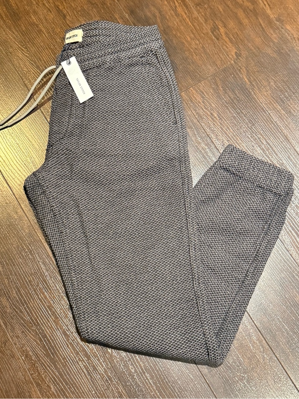 NWT! Taylor Stitch The Apres 30” Pant In Charcoal Sashiko Cotton Men’s Size S
